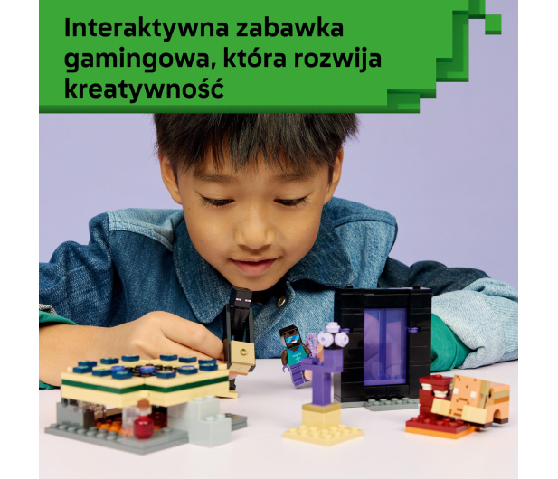 LEGO MINECRAFT 21584 Podróż przez portal netheru i kresu - 1473416 - zdjęcie 6